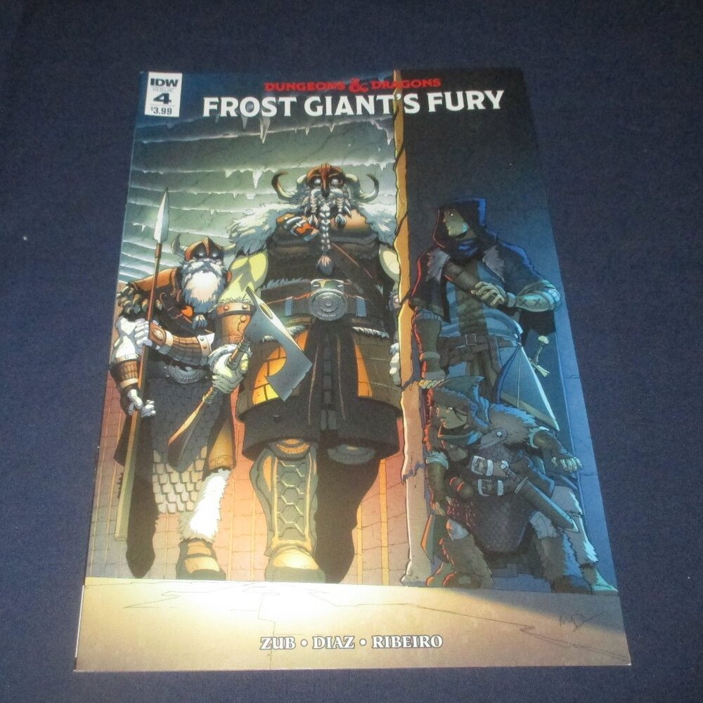 Dungeons and Dragons Frost Giant's Fury #4 (IDW Comics, 2016)